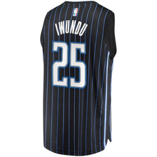 Load image into Gallery viewer, 25-Wesley Iwundu Orlando Magic  Jersey - Statement Edition - Black