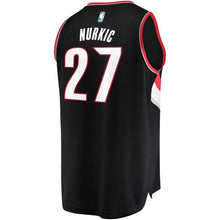Load image into Gallery viewer, 27-Jusuf Nurkic Portland Trail Blazers  Jersey Black - Icon Edition