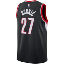 Load image into Gallery viewer, 27-Jusuf Nurkic Portland Trail Blazers Swingman Jersey - Icon Edition – Black