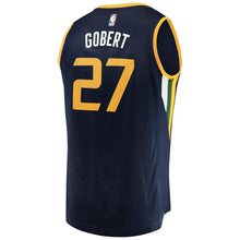 Load image into Gallery viewer, 27-Rudy Gobert Utah Jazz Jersey Navy - Icon Edition