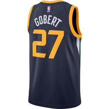 Load image into Gallery viewer, 27-Rudy Gobert Utah Jazz Swingman Jersey - Icon Edition – Navy