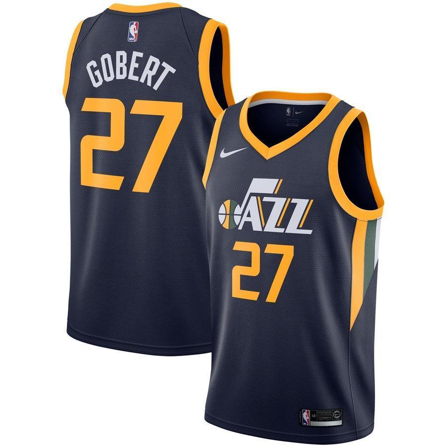 27-Rudy Gobert Utah Jazz Swingman Jersey - Icon Edition – Navy
