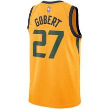 Load image into Gallery viewer, 27-Rudy Gobert Utah Jazz Swingman Jersey - Statement Edition – Gold