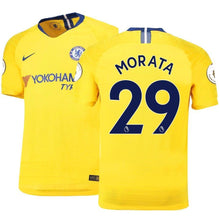 Load image into Gallery viewer, 29-Álvaro Morata Chelsea 2018-19 Away Vapor Match Player Jersey – Yellow