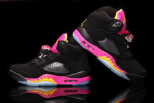 Load image into Gallery viewer, Black Pink Women J5 Trainer