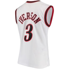 Load image into Gallery viewer, 3-Allen Iverson Philadelphia 76ers 2000-01 Hardwood Classics Swingman Jersey - White