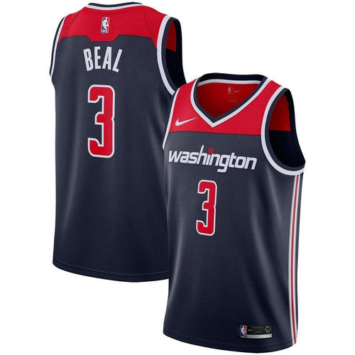 3-Bradley Beal Washington Wizards Swingman Jersey - Statement Edition – Navy