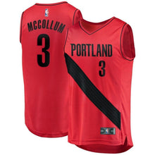 Load image into Gallery viewer, 3-C.J. McCollum Portland Trail Blazers  Jersey - Statement Edition - Red