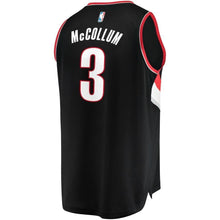Load image into Gallery viewer, 3-C.J. McCollum Portland Trail Blazers  Jersey Black - Icon Edition
