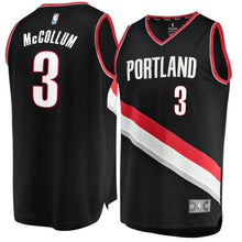 Load image into Gallery viewer, 3-C.J. McCollum Portland Trail Blazers  Jersey Black - Icon Edition