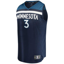 Load image into Gallery viewer, 3-Jared Terrell Minnesota Timberwolves  Jersey - Icon Edition - Blue