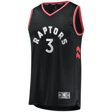 Load image into Gallery viewer, 3-OG Anunoby Toronto Raptors  Jersey Black - Statement Edition