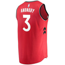 Load image into Gallery viewer, 3-OG Anunoby Toronto Raptors  Jersey Red - Icon Edition