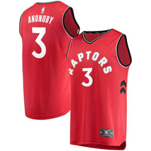 Load image into Gallery viewer, 3-OG Anunoby Toronto Raptors  Jersey Red - Icon Edition