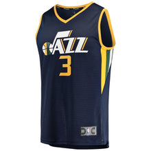 Load image into Gallery viewer, 3-Ricky Rubio Utah Jazz  Player Jersey - Icon Edition – Navy