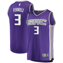 Load image into Gallery viewer, 3-Yogi Ferrell Sacramento Kings  Jersey - Icon Edition - Purple