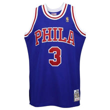 Load image into Gallery viewer, 3- Philadelphia 76ers  Allen Iverson &#39;96-&#39;97 Hardwood Classics 50 Year Anniversary Throwback Premium Jersey