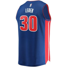 Load image into Gallery viewer, 30-Jon Leuer Detroit Pistons  Jersey - Icon Edition – Blue