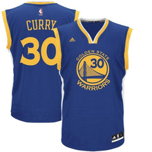 Load image into Gallery viewer, 30-Stephen Curry Golden State Warriors  Jersey - Royal Blue