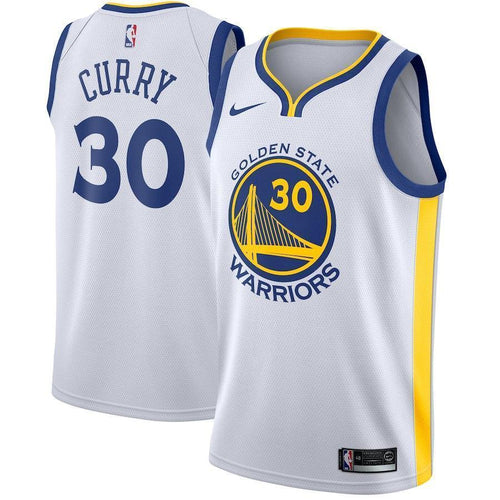 30-Stephen Curry Golden State Warriors Swingman Jersey White - Association Edition