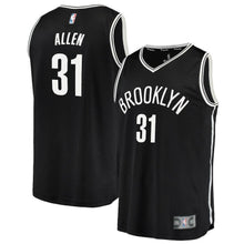 Load image into Gallery viewer, 31-Jarrett Allen Brooklyn Nets Jersey - Icon Edition – Black