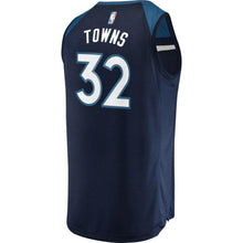 Load image into Gallery viewer, 32-Karl-Anthony Towns Minnesota Timberwolves Jersey Navy - Icon Edition