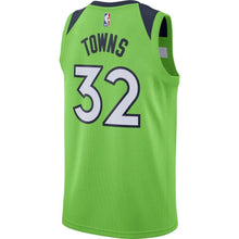 Load image into Gallery viewer, 32-Karl-Anthony Towns Minnesota Timberwolves Swingman Jersey - Statement Edition – Green