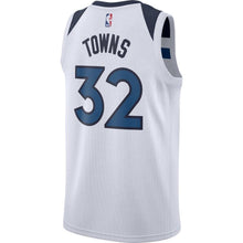 Load image into Gallery viewer, 32-Karl-Anthony Towns Minnesota Timberwolves Swingman Jersey White - Association Edition