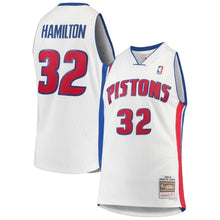 Load image into Gallery viewer, 32-Richard Hamilton Detroit Pistons  Hardwood Classics Swingman Jersey – White