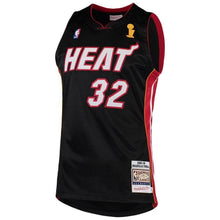 Load image into Gallery viewer, 32-Shaquille O&#39;Neal Miami Heat  2005-06 Hardwood Classics Authentic Jersey - Black