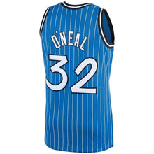 Load image into Gallery viewer, 32-Shaquille O&#39;Neal Orlando Magic  1994-95 Hardwood Classics Swingman Jersey – Blue