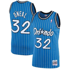 Load image into Gallery viewer, 32-Shaquille O&#39;Neal Orlando Magic  1994-95 Hardwood Classics Swingman Jersey – Blue