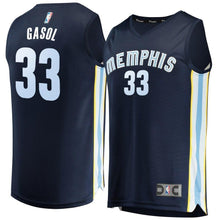 Load image into Gallery viewer, 33-Marc Gasol Memphis Grizzlies Jersey Navy - Icon Edition