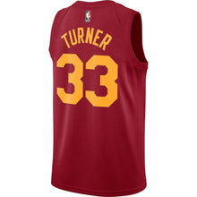 Load image into Gallery viewer, 33-Myles Turner Indiana Pacers Hardwood Classics Swingman Jersey – Red
