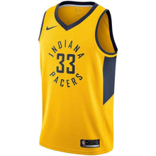 Load image into Gallery viewer, 33-Myles Turner Indiana Pacers  Swingman Jersey - Statement Edition – Gold