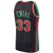 Load image into Gallery viewer, 33-Patrick Ewing New York Knicks Hardwood Classics Christmas Swingan Collection Jersey – Black