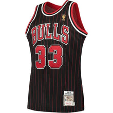 Load image into Gallery viewer, 33-Scottie Pippen Chicago Bulls  Hardwood Classics Authentic Jersey - Black