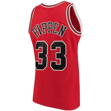 Load image into Gallery viewer, 33-Scottie Pippen Chicago Bulls  Hardwood Classics Swingman Jersey - Red