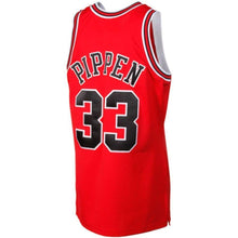 Load image into Gallery viewer, 33-Scottie Pippen Chicago Bulls 1997-1998 Throwback Authentic Jersey - Red