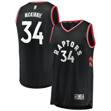 Load image into Gallery viewer, 34-Alfonzo McKinnie Toronto Raptors  Jersey Black - Statement Edition