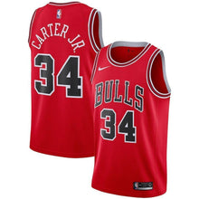Load image into Gallery viewer, 34-Chicago Bulls Wendell Carter Jr.  Men&#39;s Swingman Team Jersey - Red