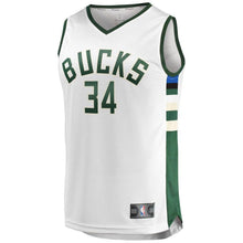 Load image into Gallery viewer, 34-Giannis Antetokounmpo Milwaukee Bucks  Jersey White - Association Edition