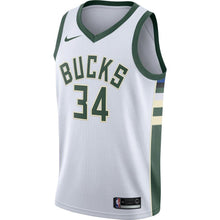 Load image into Gallery viewer, 34-Giannis Antetokounmpo Milwaukee Bucks Swingman Jersey White - Association Edition