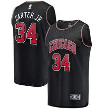 Load image into Gallery viewer, 34-Wendell Carter Jr. Chicago Bulls  Jersey – Black