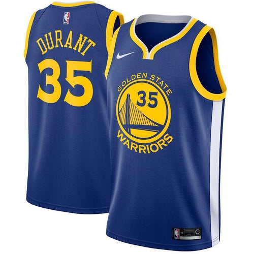 35-Kevin Durant Golden State Warriors Swingman Jersey Royal - Icon Edition