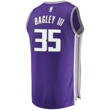 Load image into Gallery viewer, 35-Marvin Bagley III Sacramento Kings  2018 NBA Draft First Round Pick  Jersey Purple – Icon Edition