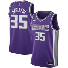 Load image into Gallery viewer, 35-Sacramento Kings Marvin Bagley III Men&#39;s Swingman Jersey - Purple