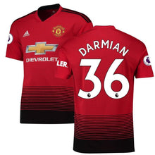 Load image into Gallery viewer, 36-Matteo Darmian Manchester United 2018-19 Home Player Jersey – Red