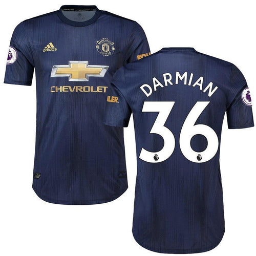 36-Matteo Darmian Manchester United 2018-19 Third Player Jersey – Navy