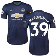 Load image into Gallery viewer, 39-Scott McTominay Manchester United 2018-19 Third Player Jersey – Navy